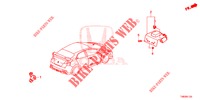 GPS ANTENNA / CAMERA REAR VIEW for Honda CIVIC TYPE R 5 Doors 6 speed manual 2016