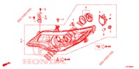 HEADLIGHT  for Honda CIVIC TYPE R 5 Doors 6 speed manual 2016