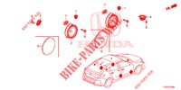 ANTENNA/SPEAKER  for Honda CIVIC  TYPE R 5 Doors 6 speed manual 2017