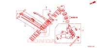 REAR WINDSHIELD WIPER  for Honda CIVIC  TYPE R 5 Doors 6 speed manual 2017