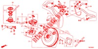 BRAKE MASTER CYLINDER/MAS TER POWER (1.8L) (RH) for Honda CIVIC TOURER 1.8 ES 5 Doors 5 speed automatic 2014