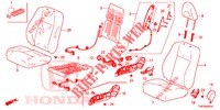 FRONT SEAT/SEATBELTS (D.) (2) for Honda CIVIC TOURER 1.8 ES 5 Doors 5 speed automatic 2014