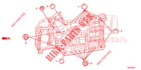 GROMMET (INFERIEUR) for Honda CIVIC TOURER 1.8 ES 5 Doors 5 speed automatic 2014
