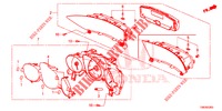 SPEEDOMETER  for Honda CIVIC TOURER 1.8 ES 5 Doors 5 speed automatic 2014