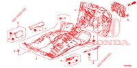 FLOOR MAT/INSULATOR  for Honda CIVIC TOURER 1.8 LIFESTYLE 5 Doors 5 speed automatic 2014