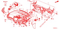 INSTRUMENT PANEL UPPER (RH) for Honda CIVIC TOURER 1.8 LIFESTYLE 5 Doors 5 speed automatic 2014
