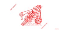 ALTERNATOR BELT for Honda CIVIC TOURER 1.8 SE 5 Doors 5 speed automatic 2014