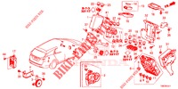 CONTROL UNIT (CABINE) (1) (RH) for Honda CIVIC TOURER 1.8 SE 5 Doors 5 speed automatic 2014
