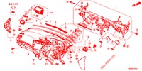 INSTRUMENT PANEL UPPER (RH) for Honda CIVIC TOURER 1.8 SE 5 Doors 5 speed automatic 2014