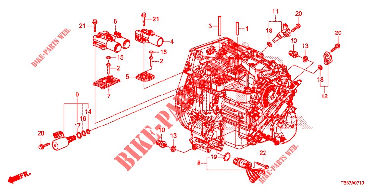 PURGE CONTROL SOLENOID VALVE ('94,'95)  for Honda CIVIC TOURER 1.8 SE 5 Doors 5 speed automatic 2014