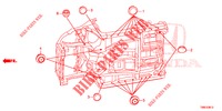 GROMMET (INFERIEUR) for Honda CIVIC TOURER 1.8 ES 5 Doors 5 speed automatic 2015