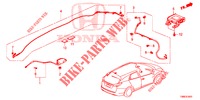 ANTENNA/SPEAKER (RH) for Honda CIVIC TOURER 1.8 EX 5 Doors 5 speed automatic 2015