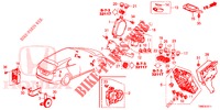 CONTROL UNIT (CABINE) (1) (RH) for Honda CIVIC TOURER 1.8 EX 5 Doors 5 speed automatic 2015
