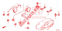 PARKING SENSOR  for Honda CIVIC TOURER 1.8 EX 5 Doors 5 speed automatic 2015