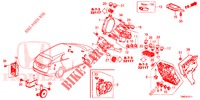 CONTROL UNIT (CABINE) (1) (RH) for Honda CIVIC TOURER 1.8 EXGT 5 Doors 5 speed automatic 2015