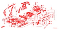 FLOOR/INNER PANELS  for Honda CIVIC TOURER 1.8 EXGT 5 Doors 5 speed automatic 2015