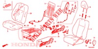 FRONT SEAT/SEATBELTS (D.) (2) for Honda CIVIC TOURER 1.8 SE 5 Doors 5 speed automatic 2015
