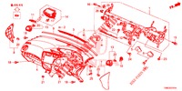 INSTRUMENT PANEL UPPER (RH) for Honda CIVIC TOURER 1.8 SE 5 Doors 5 speed automatic 2015