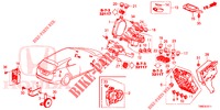 CONTROL UNIT (CABINE) (1) (RH) for Honda CIVIC TOURER 1.8 ES 5 Doors 5 speed automatic 2016