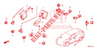 PARKING SENSOR  for Honda CIVIC TOURER 1.8 EX 5 Doors 5 speed automatic 2016
