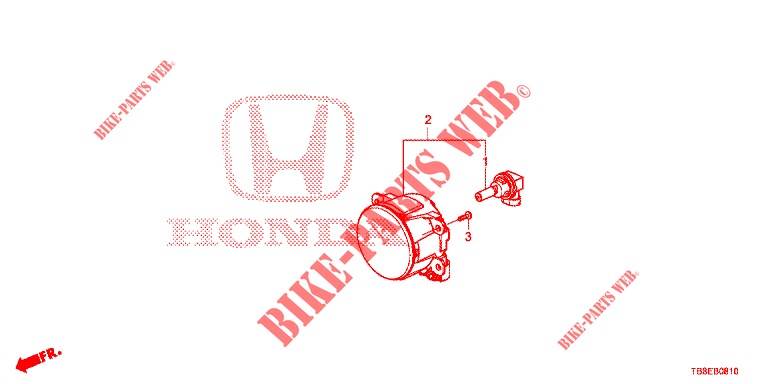 FOG LAMP  for Honda CIVIC TOURER 1.8 EX 5 Doors 5 speed automatic 2016