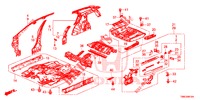 FLOOR/INNER PANELS  for Honda CIVIC TOURER 1.8 SE 5 Doors 5 speed automatic 2016