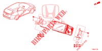 NAVI ATTACHMENT KIT  for Honda CIVIC TOURER 1.8 ES 5 Doors 5 speed automatic 2017