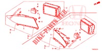 CENTER DISPLAY  for Honda CIVIC TOURER 1.8 ES 5 Doors 6 speed manual 2014
