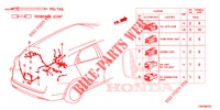 ELECTRICAL CONNECTORS (ARRIERE) for Honda CIVIC TOURER 1.8 ES 5 Doors 6 speed manual 2014