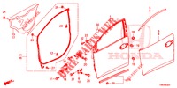 FRONT DOOR PANELS (2D)  for Honda CIVIC TOURER 1.8 ES 5 Doors 6 speed manual 2014