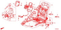 FRONT SEAT COMPONENTS (G.) (SIEGE REGLAGE MANUEL) for Honda CIVIC TOURER 1.8 EXGT 5 Doors 6 speed manual 2014