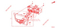 HEATER CONTROL (RH) for Honda CIVIC TOURER 1.8 EXGT 5 Doors 6 speed manual 2014