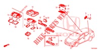 INTERIOR LIGHT  for Honda CIVIC TOURER 1.8 EXGT 5 Doors 6 speed manual 2014