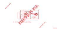 KEY CYLINDER SET (INTELLIGENT) for Honda CIVIC TOURER 1.8 EXGT 5 Doors 6 speed manual 2014