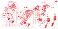 PEDAL (RH) for Honda CIVIC TOURER 1.8 EXGT 5 Doors 6 speed manual 2014