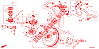 BRAKE MASTER CYLINDER/MAS TER POWER (1.8L) (RH) for Honda CIVIC TOURER 1.8 LIFESTYLE 5 Doors 6 speed manual 2014