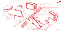 CENTER DISPLAY  for Honda CIVIC TOURER 1.8 LIFESTYLE 5 Doors 6 speed manual 2014