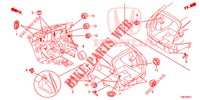 GROMMET (ARRIERE) for Honda CIVIC TOURER 1.8 LIFESTYLE 5 Doors 6 speed manual 2014
