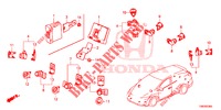 PARKING SENSOR  for Honda CIVIC TOURER 1.8 LIFESTYLE 5 Doors 6 speed manual 2014
