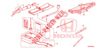 TOOLS/JACK  for Honda CIVIC TOURER 1.8 LIFESTYLE 5 Doors 6 speed manual 2014