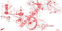 BRAKE MASTER CYLINDER/MAS TER POWER (1.8L) (RH) for Honda CIVIC TOURER 1.8 SE 5 Doors 6 speed manual 2014