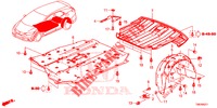 UNDER COVER  for Honda CIVIC TOURER 1.8 SE 5 Doors 6 speed manual 2014
