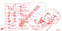 WIRE HARNESS (3) (RH) for Honda CIVIC TOURER 1.8 SE 5 Doors 6 speed manual 2014