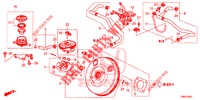 BRAKE MASTER CYLINDER/MAS TER POWER (RH) (1.8L) for Honda CIVIC TOURER 1.8 ES 5 Doors 6 speed manual 2015
