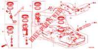 FUEL TANK  for Honda CIVIC TOURER 1.8 ES 5 Doors 6 speed manual 2015