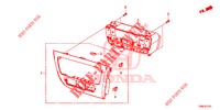 HEATER CONTROL (RH) for Honda CIVIC TOURER 1.8 ES 5 Doors 6 speed manual 2015