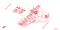 RADAR  for Honda CIVIC TOURER 1.8 ES 5 Doors 6 speed manual 2015