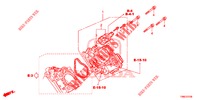 THROTTLE BODY ('84,'85)  for Honda CIVIC TOURER 1.8 ES 5 Doors 6 speed manual 2015