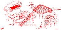 UNDER COVER  for Honda CIVIC TOURER 1.8 ES 5 Doors 6 speed manual 2015