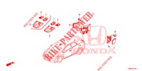 RADAR  for Honda CIVIC TOURER 1.8 EX 5 Doors 6 speed manual 2015